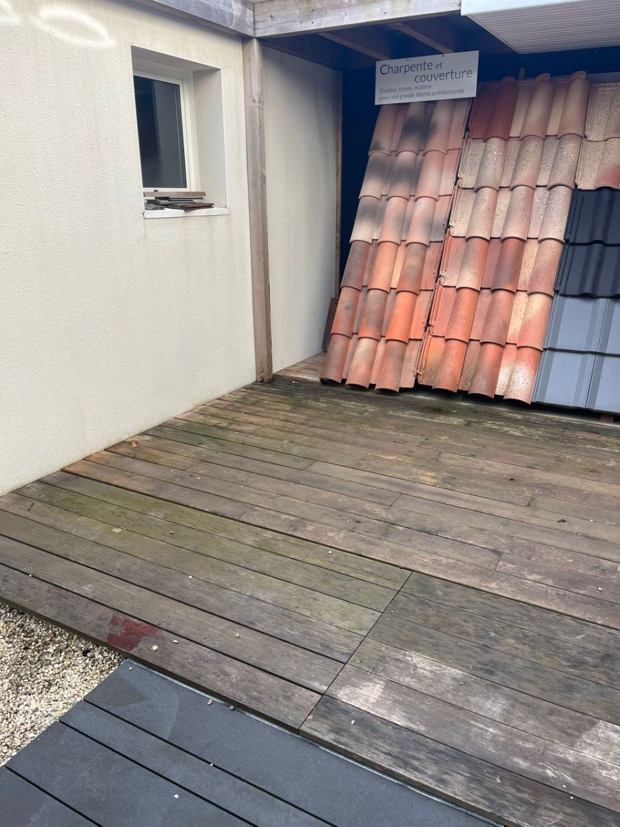 Nettoyage et hydrofuge terrasse